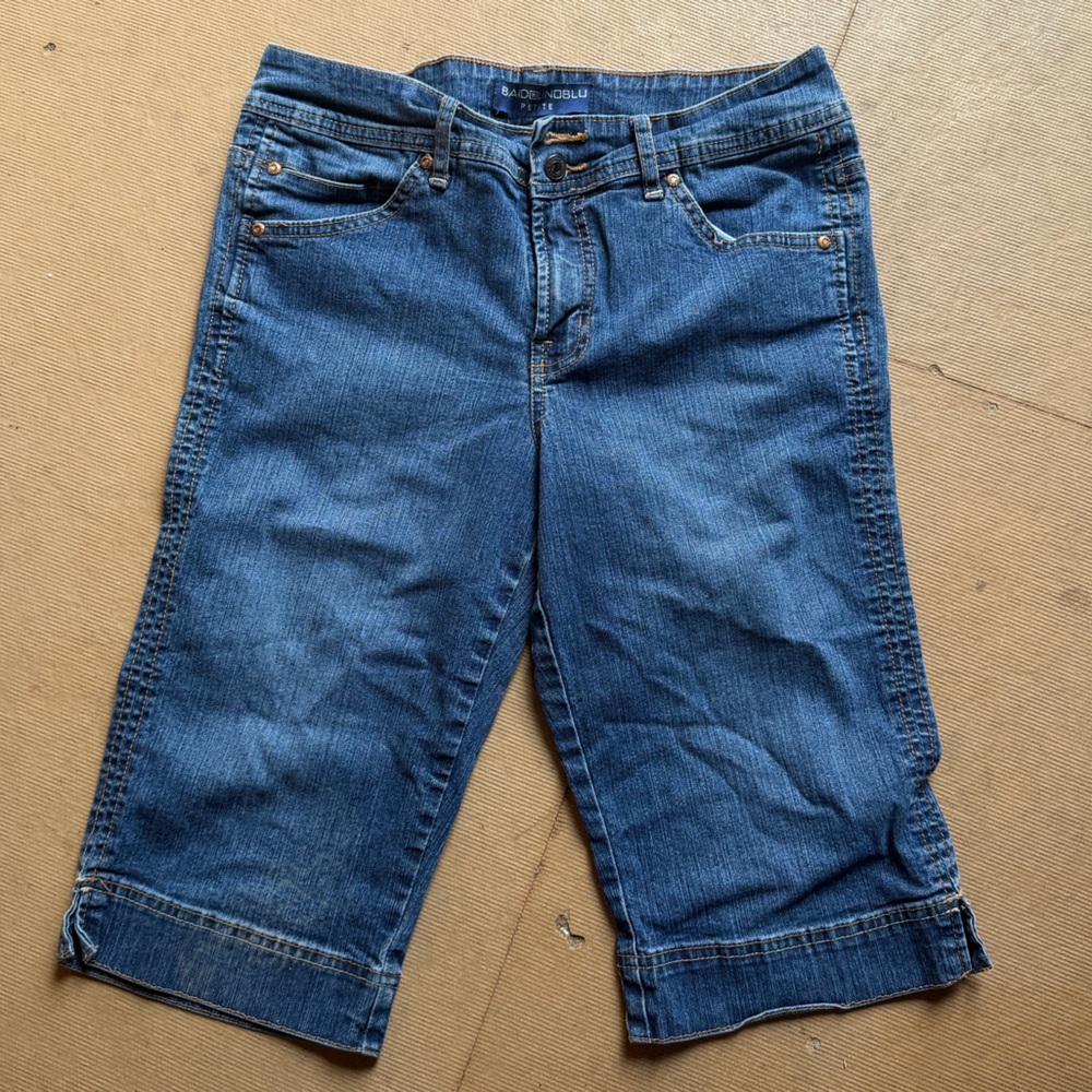 10P Classic Women’s Bermuda Shorts-m - Blue Denim